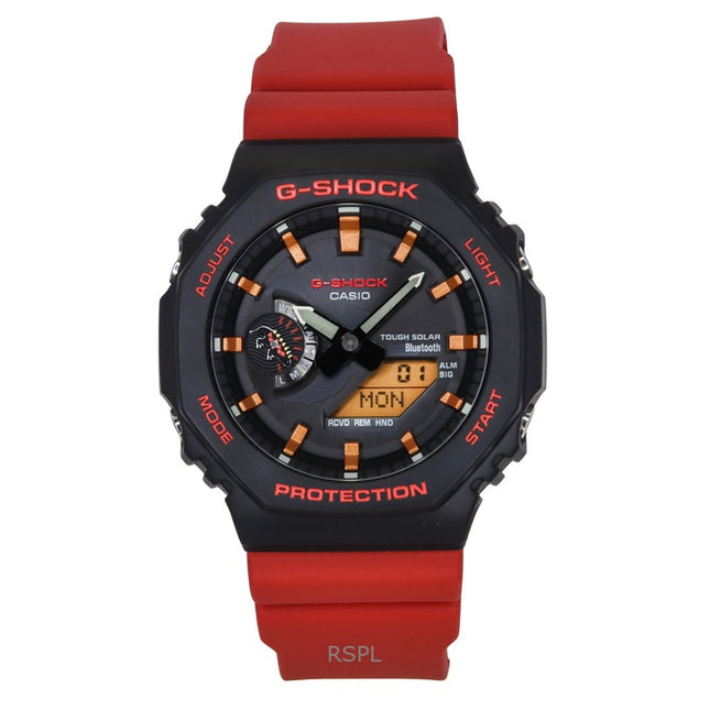 Casio G-Shock Analog Digital Charles Darwin Foundation Smartphone Link Black Dial Solar GA-B2100CD-1A4 200M Men's Watch