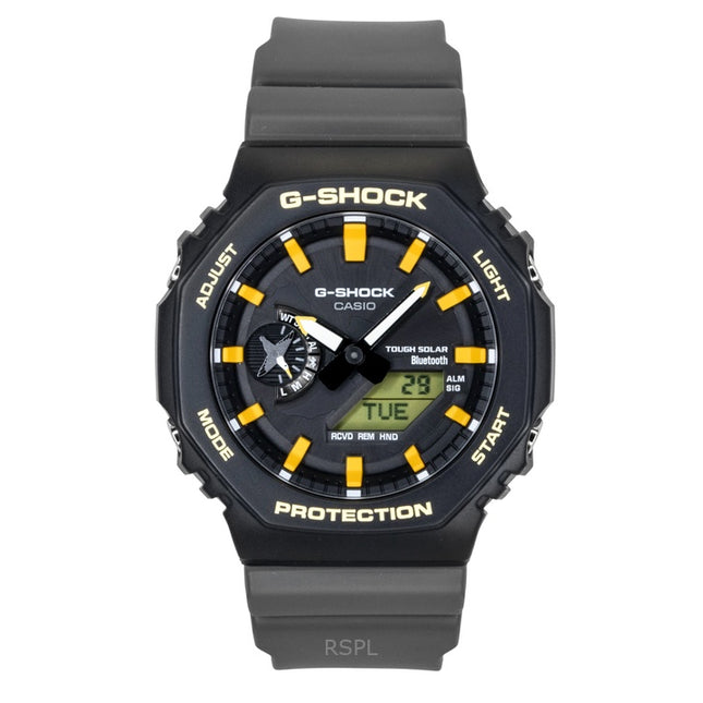 Casio G-Shock Charles Darwin Foundation Analog Digital Smartphone Link Black Dial Solar GA-B2100DF-1A 200M Men's Watch