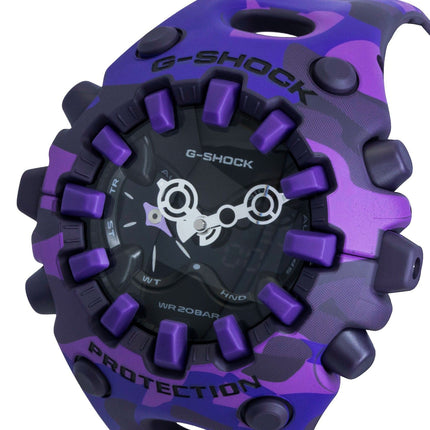 Casio G-Shock Analog Digital Resin Strap Black Dial Quartz GA-V01CMG-6A 200M Men's Watch