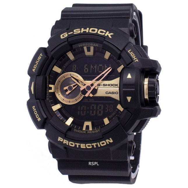 Casio G-Shock Analog Digital World Time GA-400GB-1A9 Mens Watch