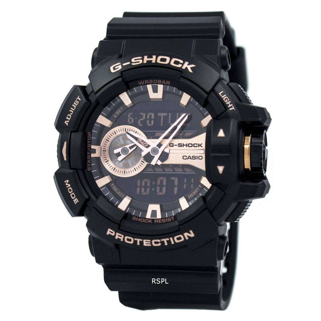 Casio G-Shock Analog Digital World Time GA-400GB-1A4 Mens Watch