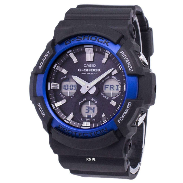 Casio G-Shock Tough Solar Analog Digital 200M GAS-100B-1A2 GAS100B-1A2 Men's Watch