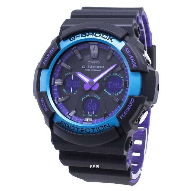Casio G-Shock GAS-100BL-1A GAS100BL-1A Shock Resistant 200M Men's Watch