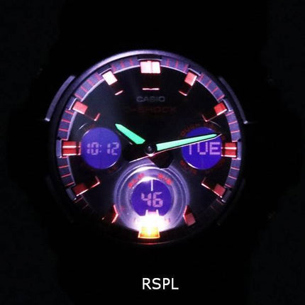 Casio G-Shock Analog Digital X Ignite Red Series Tough Solar GAS-100BNR-1A GAS100BNR-1 200M Men's Watch