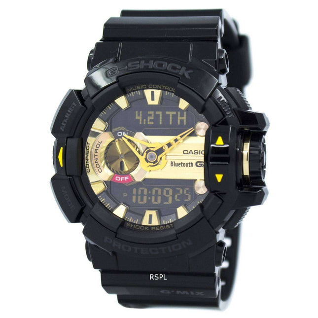 Casio G-Shock GMIX Bluetooth Smart World Time Analog-Digital GBA-400-1A9 Mens Watch