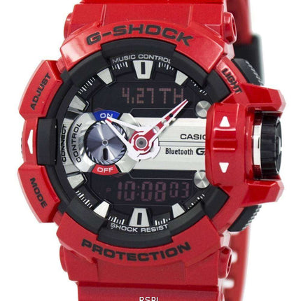 Casio G-Shock GMIX Bluetooth Smart World Time Analog-Digital GBA-400-4A Mens Watch