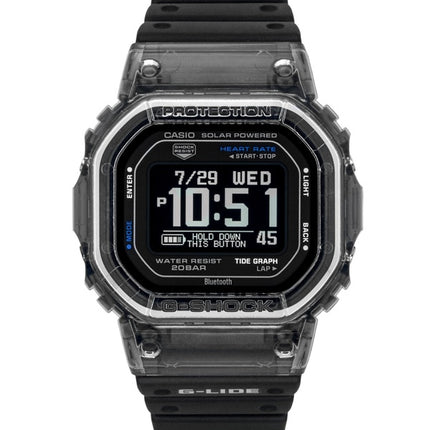 Casio G-Shock G-Lide Smartphone Link Digital Bio-Based Resin Strap Solar GBX-H5600-1 200M Men's Watch
