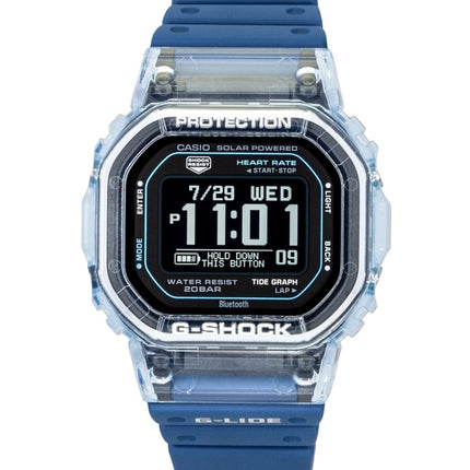 Casio G-Shock G-Lide Smartphone Link Digital Bio-Based Resin Strap Solar GBX-H5600-2 200M Men's Watch