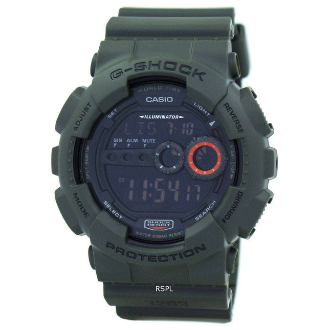 Casio G-Shock GD-100MS-3D GD-100MS-3 Men's Watch