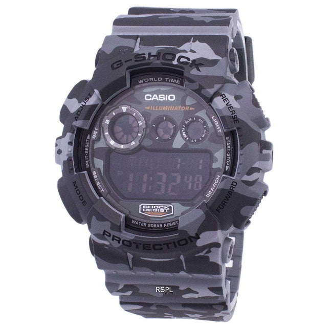 Casio G-Shock Digital Camouflage Series GD-120CM-8 Mens Watch