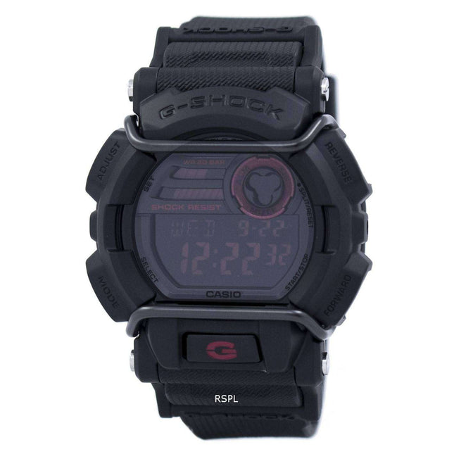 Casio G-Shock Flash Alert Super Illuminator 200M GD-400-1 Mens Watch