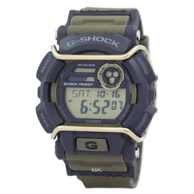 Casio G-Shock Flash Alert Super Illuminator 200M GD-400-9 Mens Watch
