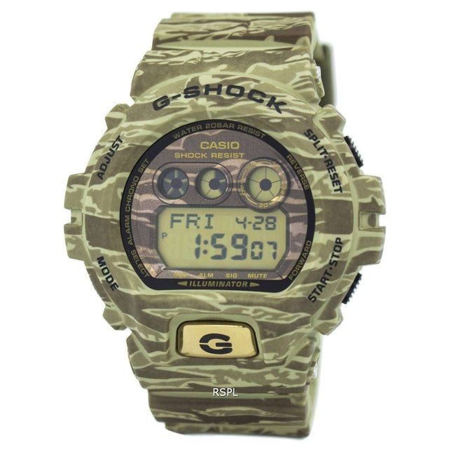 Casio G-Shock Camouflage Illuminator World Time 200M GD-X6900TC-5 Men's Watch