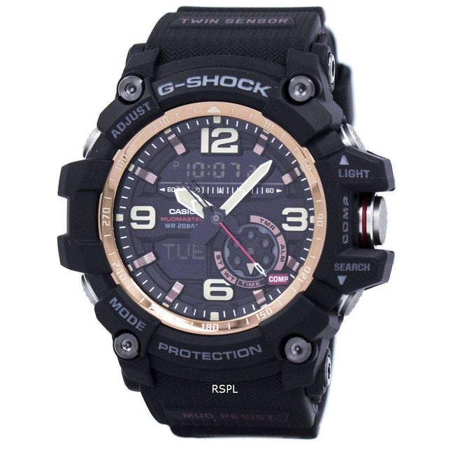 Casio G-Shock Mudmaster Analog Digital Shock Resistant 200M GG-1000RG-1A Men's Watch