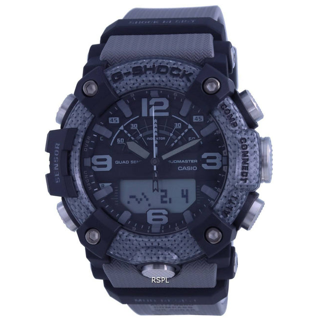 Casio G-Shock Mudmaster World Time Mobile Link Analog Digital GG-B100-8A GGB100-8 200M Mens Watch