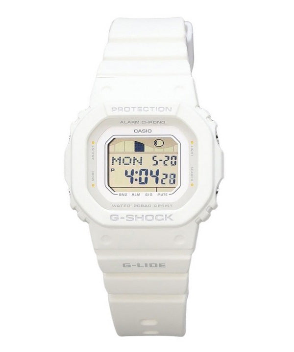 Casio G Shock G Lide Digital White Bio Based Resin Strap Quartz GLX S5600 7B 200M Women s Watch