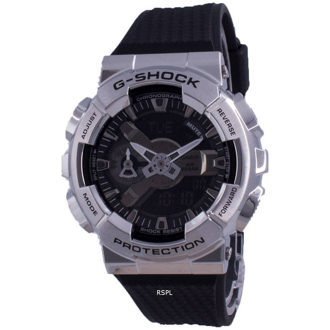 Casio G-Shock Black Dial GM-110-1A GM110-1 200M Mens Watch