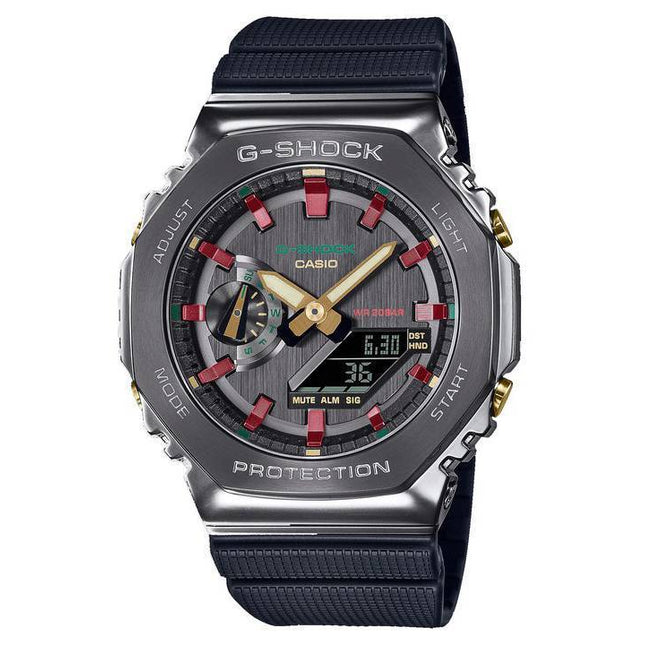 Casio G-Shock Analog Digital Black Dial Quartz GM-2100CH-1A GM2100CH-1 200M Mens Watch