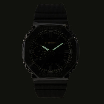 Casio G-Shock Analog Digital Bio-Based Resin Strap Black Dial Quartz GM-2100LXB-1A9 200M Men's Watch