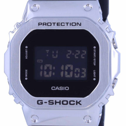Casio G-Shock Resin Strap Digital GM-5600-1 GM5600-1 200M Mens Watch