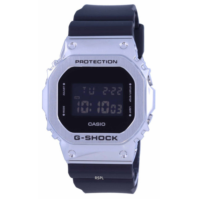 Casio G-Shock Resin Strap Digital GM-5600-1 GM5600-1 200M Mens Watch