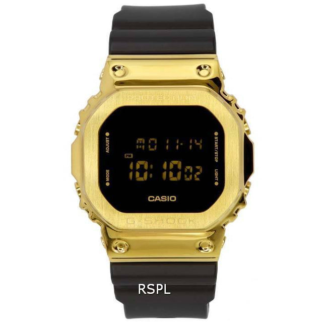Casio G-Shock Digital Gold Tone Quartz GM-5600G-9 GM5600G-9 200M Unisex Watch