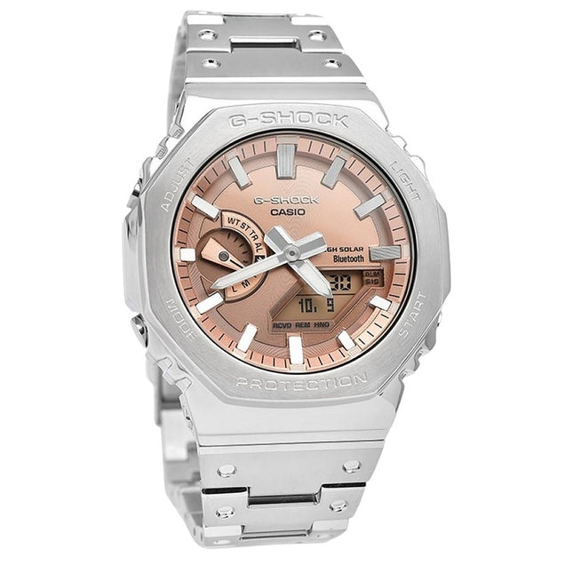 Casio G-Shock Full Metal Analog Digital Smartphone Link Copper Dial Tough Solar GM-B2100AD-5A 200M Men's Watch