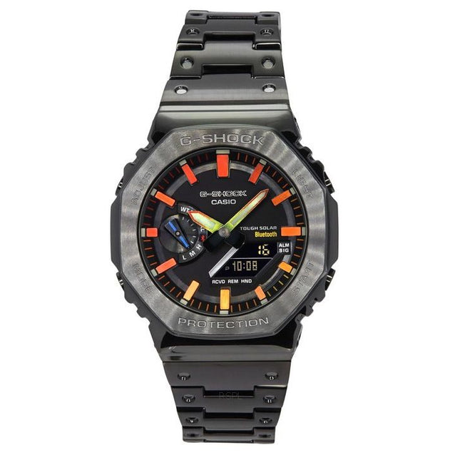 Casio Watches G-Shock Full Metal 40th Anniversary Analog Digital Smartphone Link Bluetooth Solar GM-B2100BPC-1A 200M Men's Watch