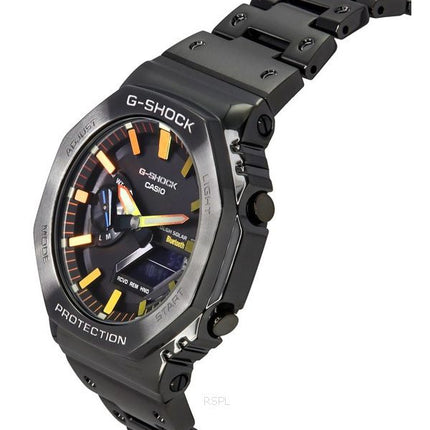 Casio Watches G-Shock Full Metal 40th Anniversary Analog Digital Smartphone Link Bluetooth Solar GM-B2100BPC-1A 200M Men's Watch