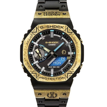 Casio Watches G-Shock League Of Legends Collaboration Model Analog Digital Smartphone Link Bluetooth Solar GM-B2100LL-1A 200M Men's Watc