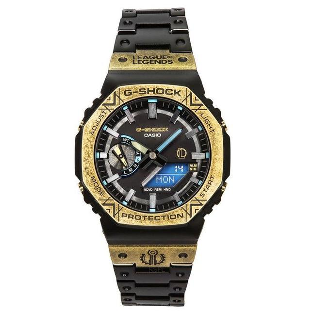Casio Watches G-Shock League Of Legends Collaboration Model Analog Digital Smartphone Link Bluetooth Solar GM-B2100LL-1A 200M Men's Watc