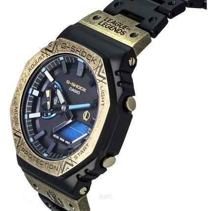 Casio Watches G-Shock League Of Legends Collaboration Model Analog Digital Smartphone Link Bluetooth Solar GM-B2100LL-1A 200M Men's Watc