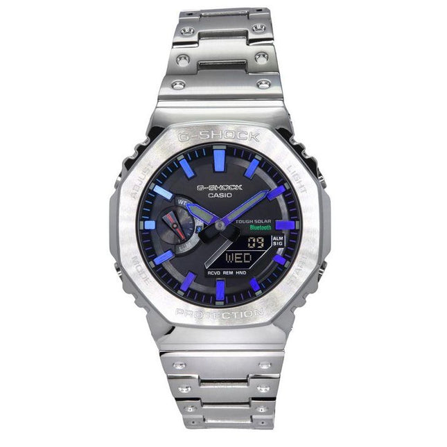 Casio Watches G-Shock Full Metal 40th Anniversary Analog Digital Smartphone Link Bluetooth Solar GM-B2100PC-1A 200M Men's Watch