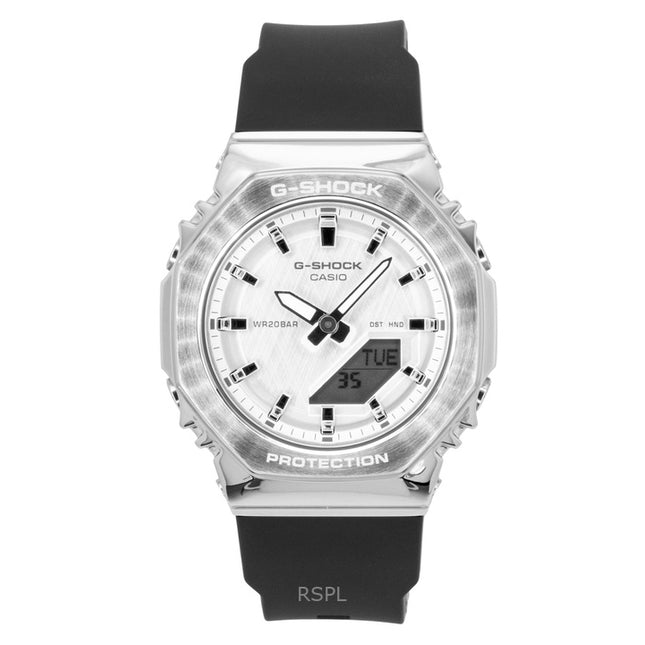 Casio G-Shock Analog Digital Bio-Based Resin Silver Dial Quartz GM-S2110-1A7 200M Women's Watch