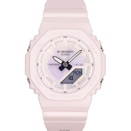 Casio G-Shock Analog Digital Resin Strap Polarized Pink Dial Quartz GMA-P2100PC-4A 200M Women's Watch