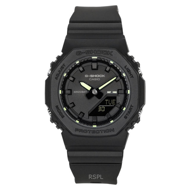 Casio G-Shock Analog Digital Bio-Based Resin Black Dial Quartz GMA-P2100SA-1A2 200M Women's Watch
