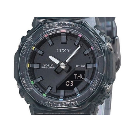 Casio G-Shock Analog Digital ITZY Collaboration Black Dial Quartz GMA-P2100ZY-1A 200M Women's Watch
