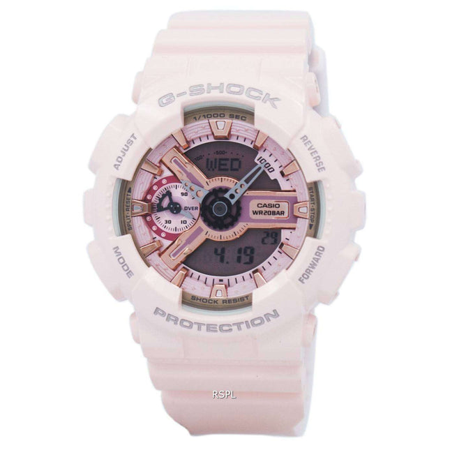 Casio G-Shock S Series Analog-Digital 200M GMA-S110MP-4A1 Women's Watch