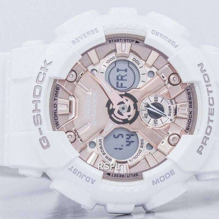 Casio G-Shock Shock Resistant World Time Analog Digital GMA-S120MF-7A2 Men's Watch