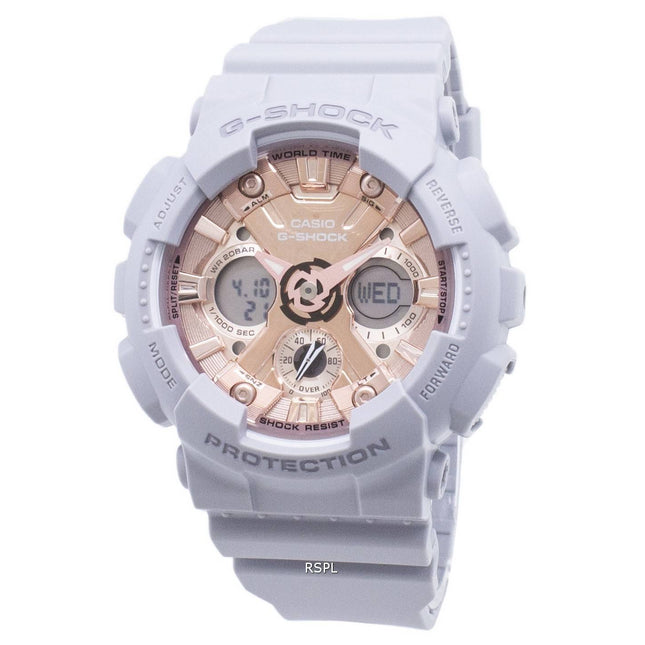 Casio G-Shock S Series GMA-S120MF-8A GMAS120MF-8A World Time 200M Women's Watch