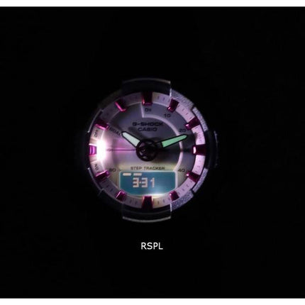 Casio G-Shock Analog Digital Grey Dial Quartz GMA-S130NP-8A GMAS130NP-8 200M Womens Watch