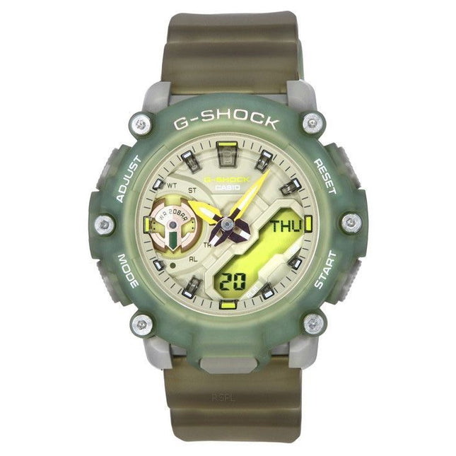 Casio G-Shock Analog Digital Translucent Resin Strap Quartz GMA-S2200PE-3A 200M Women's Watch