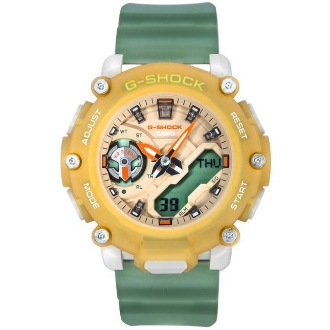 Casio G-Shock Analog Digital Translucent Resin Strap Quartz GMA-S2200PE-5A 200M Women's Watch