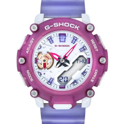 Casio G-Shock Analog Digital Translucent Resin Strap Quartz GMA-S2200PE-6A 200M Women's Watch