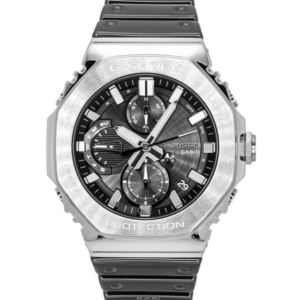 Casio G-Shock Full Metal Smartphone Link Silicone Strap Analog Black Dial Solar GMC-B2100Y-1A 200M Men's Watch