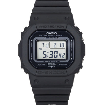 Casio G-Shock Digital Black Resin Strap Black Dial Quartz GMD-S5600BA-1 200M Women's Watch