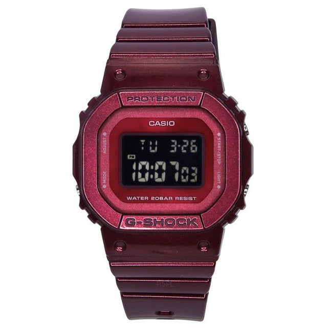 Casio Watches G-Shock Digital Resin Strap Quartz GMD-S5600RB-4 200M Women's Watch
