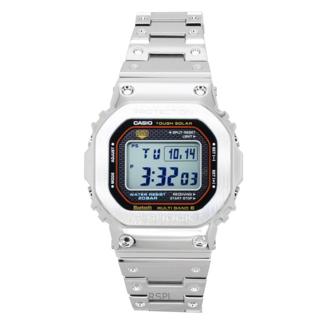 Casio G-Shock Full Metal Digital Smartphone Link Stainless Steel Solar GMW-B5000D-1C 200M Men's Watch