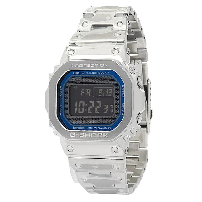 Casio G-Shock Full Metal Digital Smartphone Link Stainless Steel Tough Solar GMW-B5000D-2 200M Men's Watch