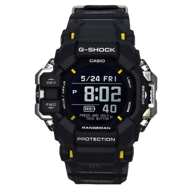 Casio G-Shock Master Of G-Land Rangeman Digital Bio-Based Resin Strap Solar GPR-H1000-1 200M Men's Watch